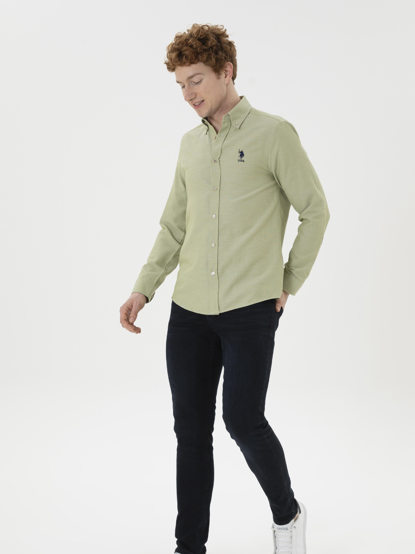 Рубашка повседневная US Polo модель G081GL004.000.1886621.VR183 Рубашка повседневная US Polo модель G081GL004.000.1886621.VR183 Фото