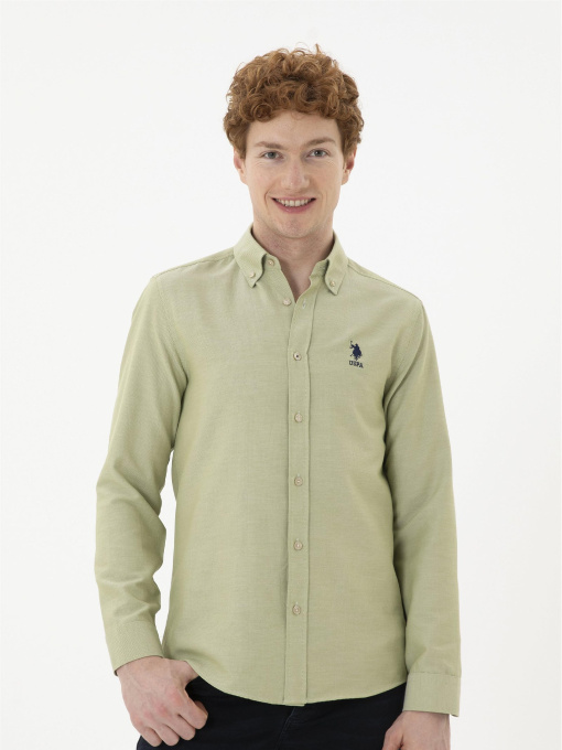 Рубашка повседневная US Polo модель G081GL004.000.1886621.VR183 Фото