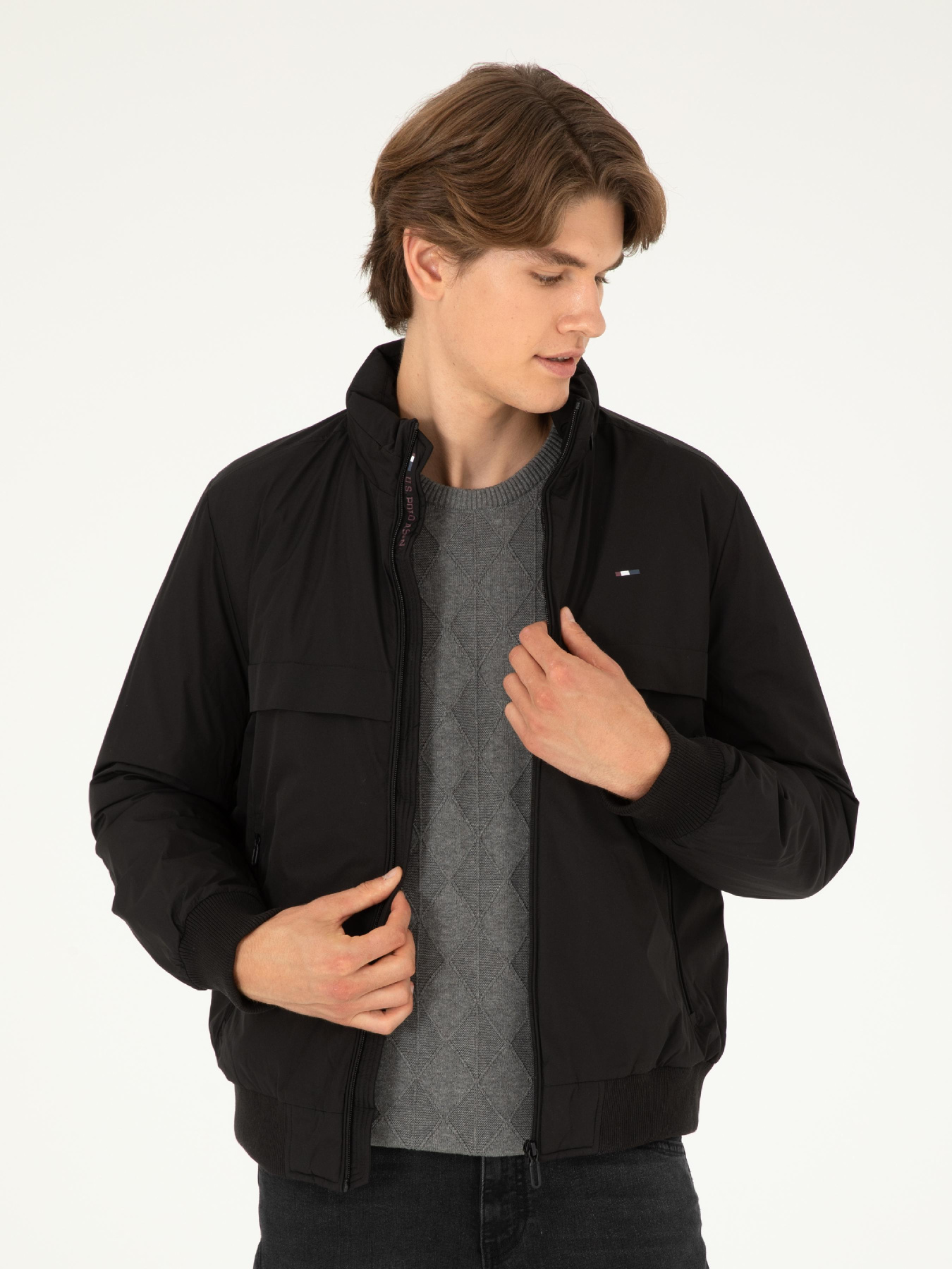 Демисезонная куртка US Polo модель G081SZ0MS.000.1946139.VR046 Фото