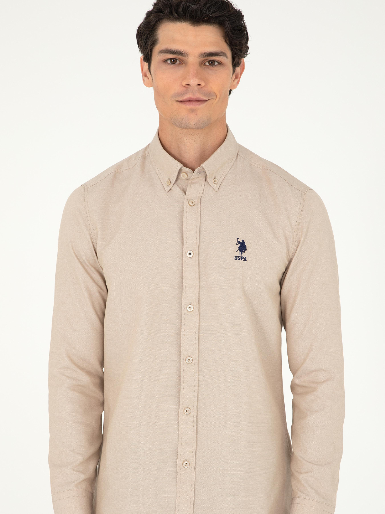 Рубашка повседневная US Polo модель G081GL004.000.1958930.VR085 Фото