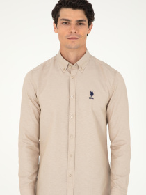 Рубашка повседневная US Polo модель G081GL004.000.1958930.VR085 Фото