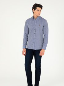 Рубашка повседневная US Polo модель G081SZ004.000.1964641.VR033 Фото