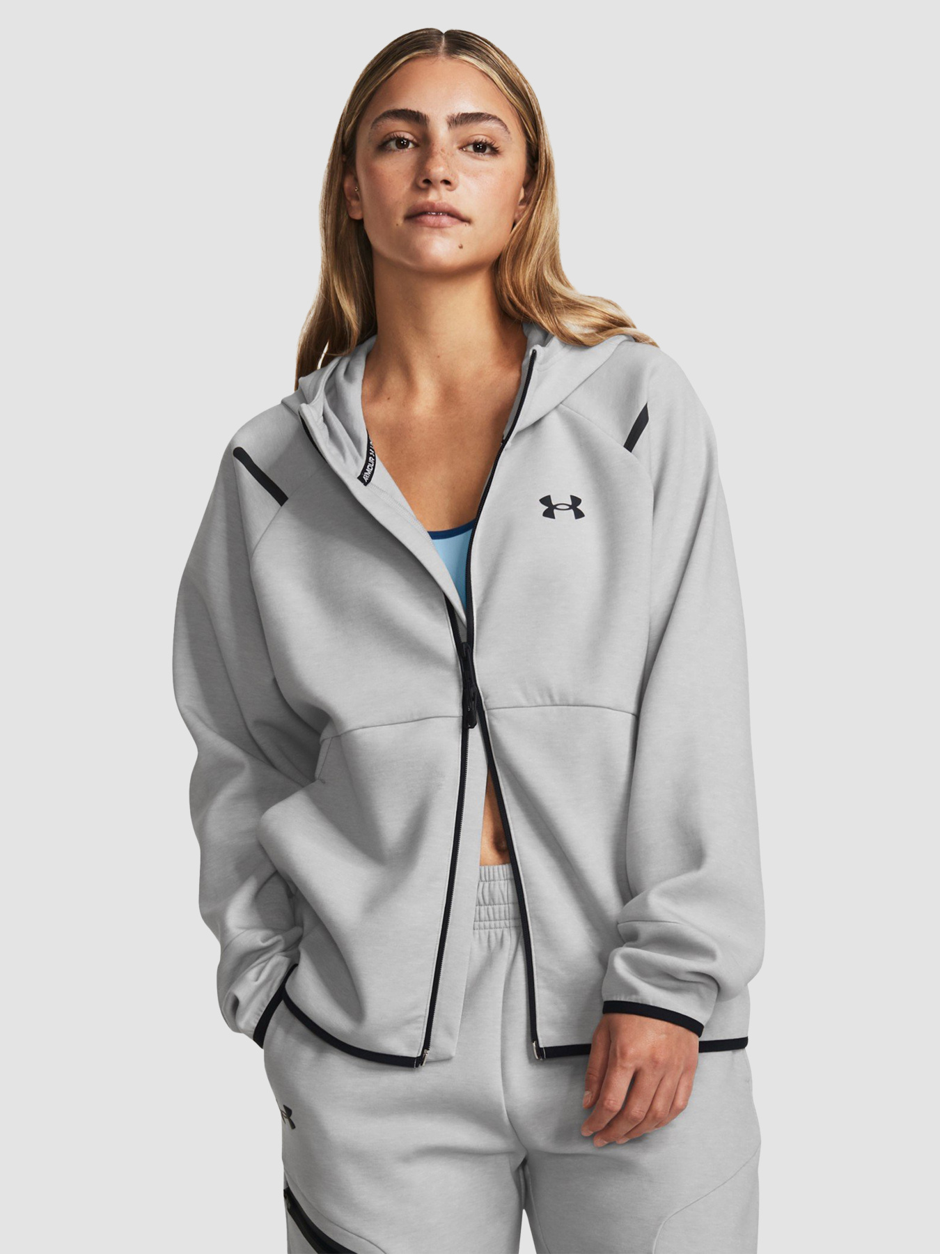 Спортивная кофта Under Armour Unstoppable Flc Fz модель 1379842-011 Фото