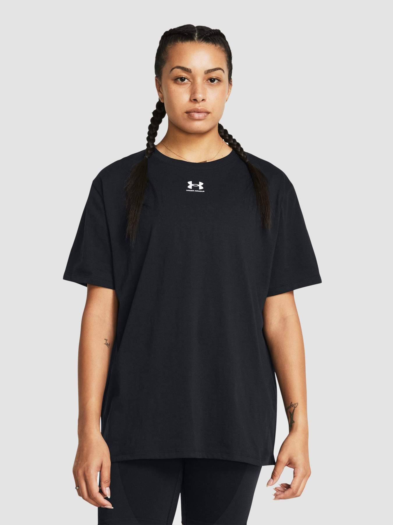 Футболка Under Armour Campus Oversize модель 1387193-001 Фото