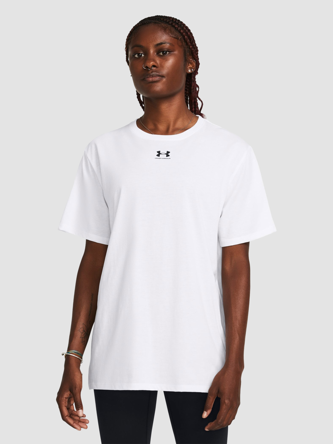 Футболка Under Armour Campus Oversize Ss модель 1387193-100 Фото