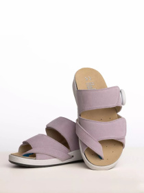 Шльопанці Hallufix модель 40402_lilac Фото
