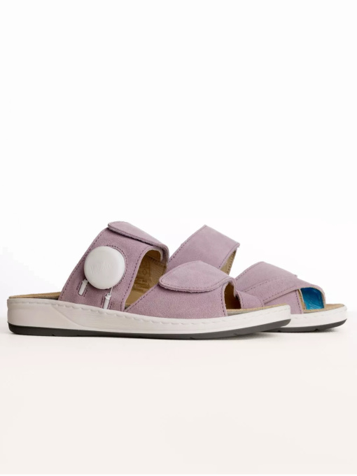 Шлепанцы Hallufix модель 40402_lilac Фото