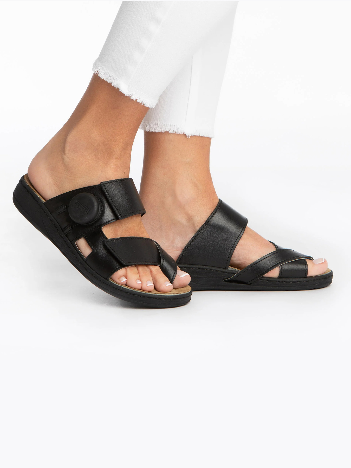 Шльопанці Hallufix модель 4210_black Фото