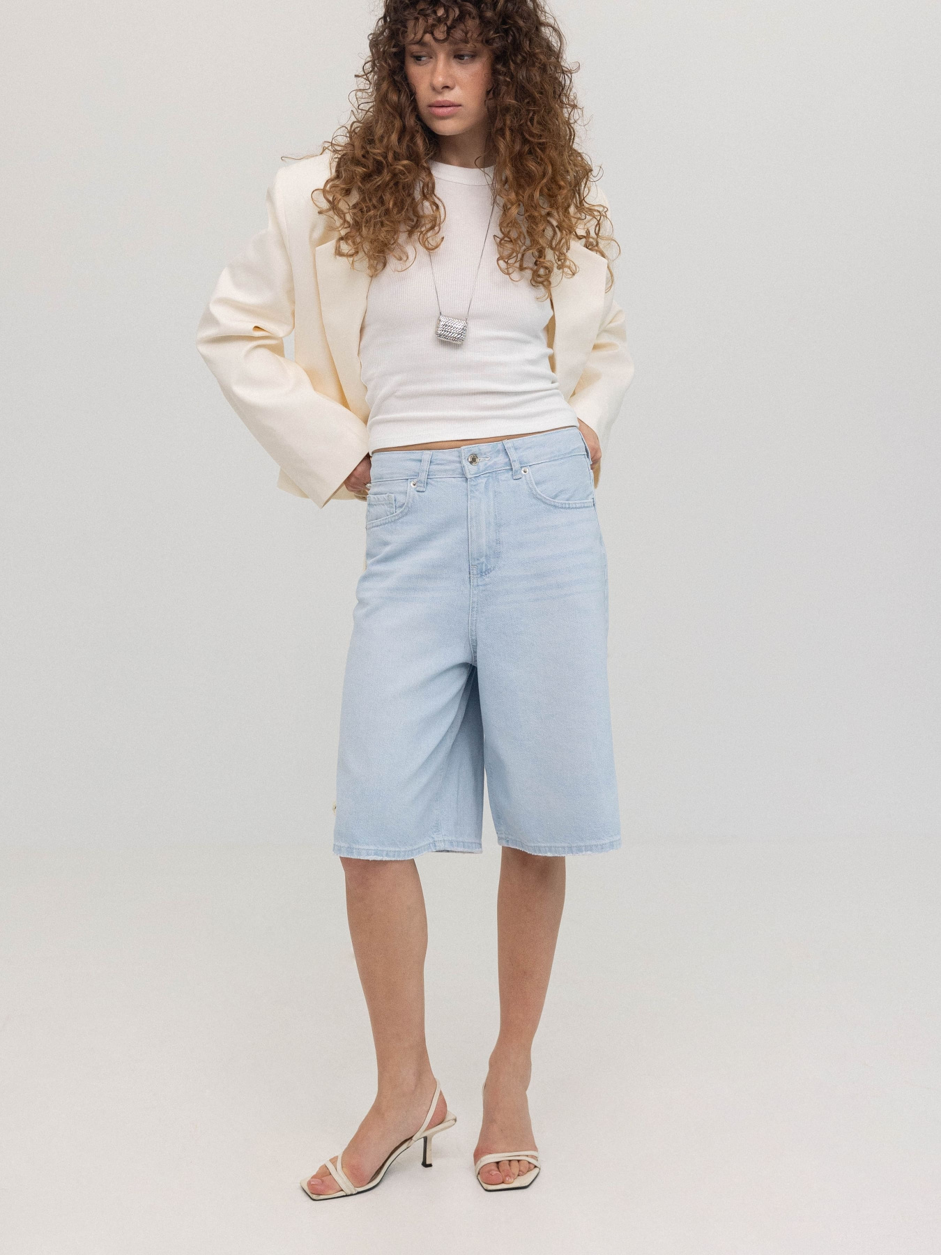 Джинсовые шорты Twice модель 25053901830 Фото