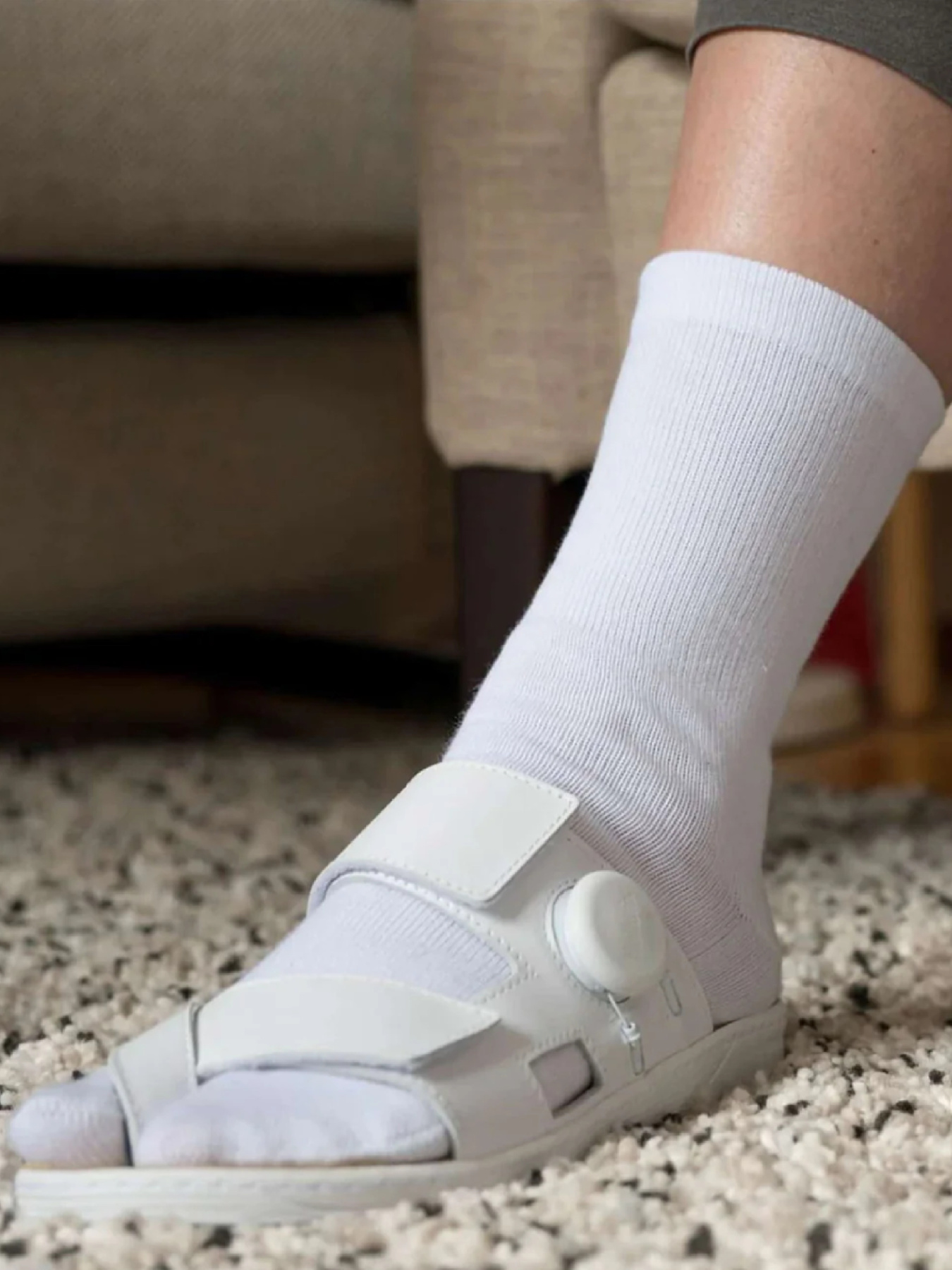 Шлепанцы Hallufix модель 4310_white Фото