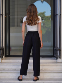 Повседневные штаны ISSA Plus модель 15258_черный Фото