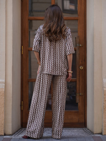 Повседневный костюм ISSA Plus модель 15266_мультиколор Фото