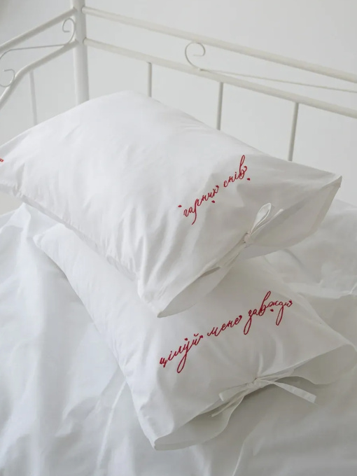 Набор из 2-х наволочек с вышивкой LEVAN HOME модель 37124 Фото