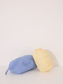 Косметичка из желтого нейлона среднего размера Women'secret модель 4849264-05 Фото