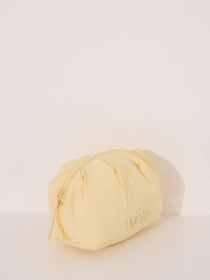 Косметичка из желтого нейлона среднего размера Women'secret модель 4849264-05 Фото