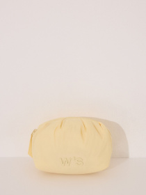 Косметичка из желтого нейлона среднего размера Women'secret модель 4849264-05 Фото