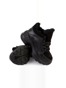 Полуботинки женские ModaMilano 8501130_(2) черные модель 8501130_(2) Фото