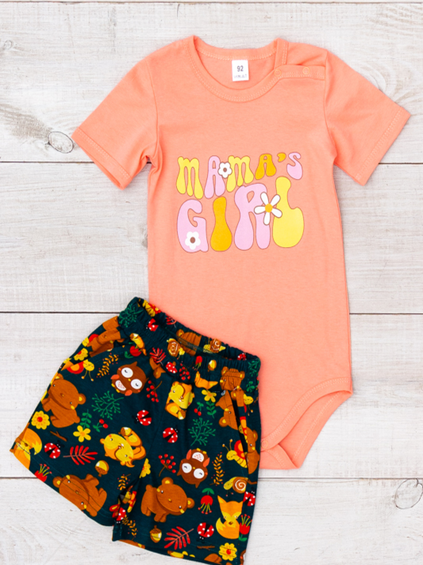 Комплект для младенцев Носи своє модель 5071-002-33-5-zvrqta-temno-smaragdovij Фото