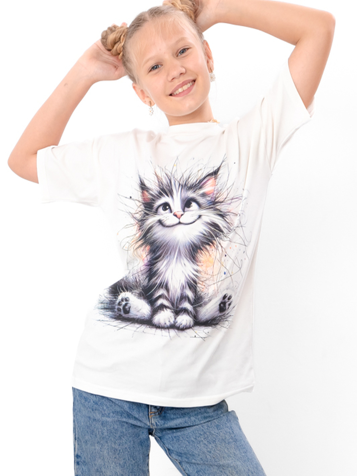 Футболка Носи своє модель 6414-036-33-2-1-molochnij-kicq Фото