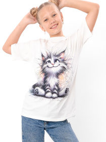 Футболка Носи своє модель 6414-036-33-2-1-molochnij-kicq Фото