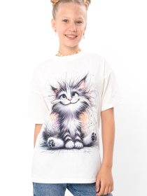 Футболка Носи своє модель 6414-036-33-2-1-molochnij-kicq Фото