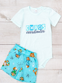 Комплект для младенцев Носи своє модель 5071-002-33-4-dinozavriki-nebesno-blakitnij Фото