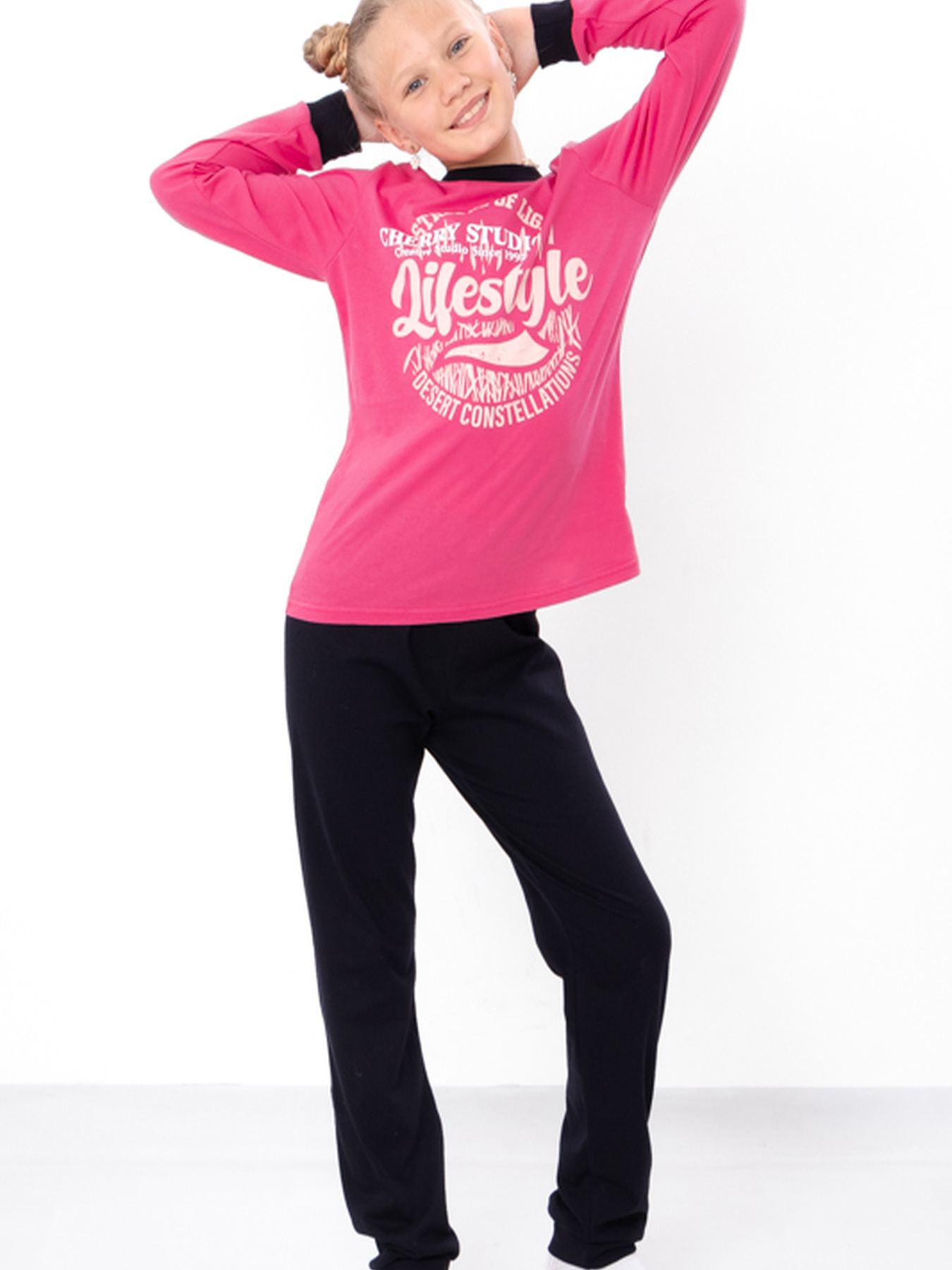 Пижама Носи своє модель 6076-001-33-2-1-temnij-koral-chorn-sinj-desert Фото