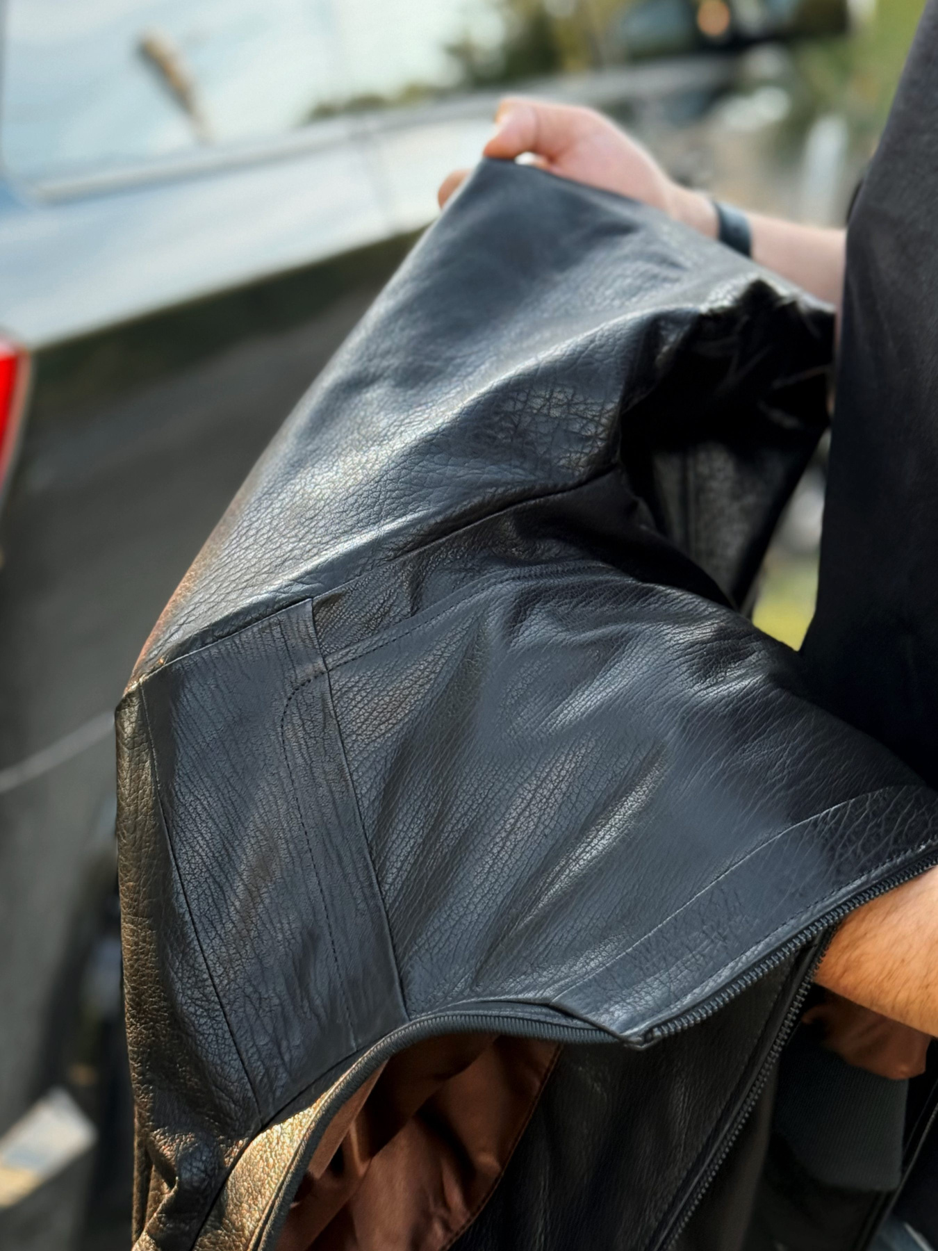 Куртка кожаная Legessy модель A213-IZROL65ZI Фото