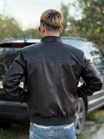 Куртка кожаная Legessy модель A213-IZROL65ZI Фото