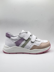 Кроссовки повседневные Perlina модель 53white24 Кроссовки повседневные Perlina модель 53white24 Фото