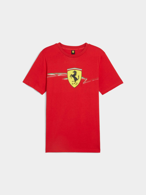 Футболка PUMA Ferrari Race Big Shield Tee модель 627055 Фото