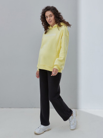 Повседневные штаны Yula mama Lis модель LisTR-43.111BlackYLMMBRK Фото