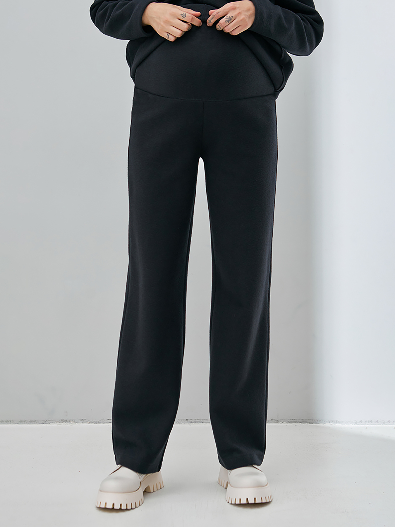 Палаццо Yula mama Heidi модель HeidiTR-34.071BlackYLMMBRK Палаццо Yula mama Heidi модель HeidiTR-34.071BlackYLMMBRK Фото