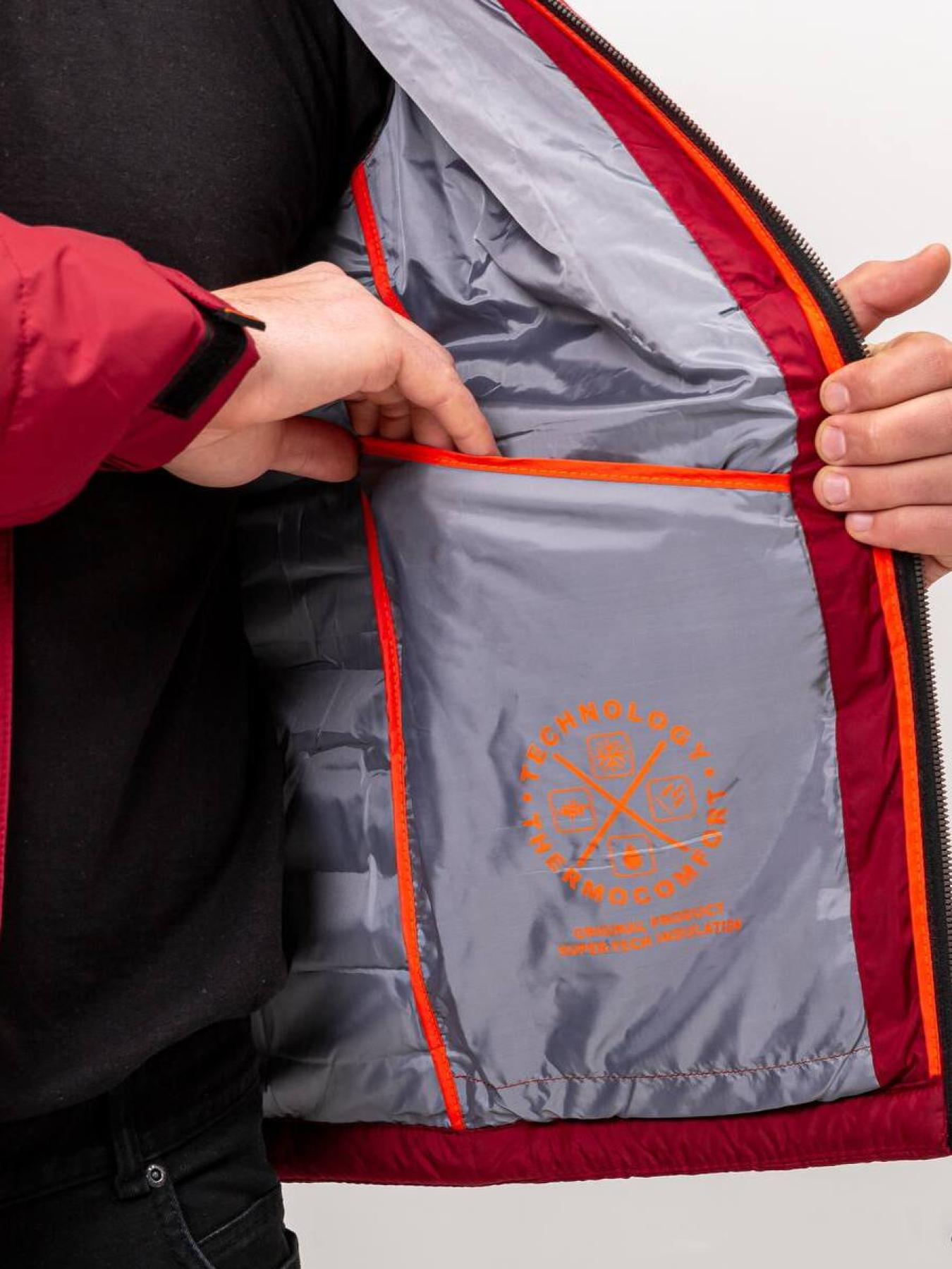 Демисезонная куртка AVALON модель 908-RED Фото