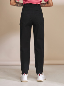 Штани повсякденні Yula mama МОМLone модель MOMLoneTR-33.021BlackYLMMBRK Фото