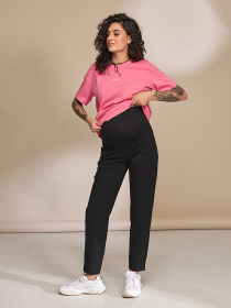 Повсякденні штани Yula mama МОМLone модель MOMLoneTR-33.021BlackYLMMBRK Повсякденні штани Yula mama МОМLone модель MOMLoneTR-33.021BlackYLMMBRK Фото