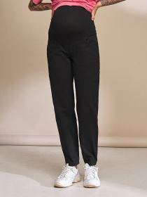 Повсякденні штани Yula mama МОМLone модель MOMLoneTR-33.021BlackYLMMBRK Повсякденні штани Yula mama МОМLone модель MOMLoneTR-33.021BlackYLMMBRK Фото