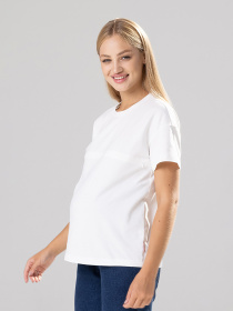 Футболка Yula mama Goldie модель GoldieNR-21.062LacticYLMMTSH Фото