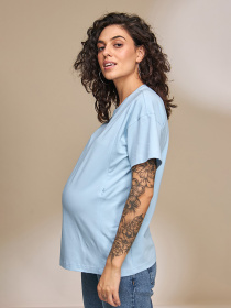 Футболка Yula mama Muse модель MuseNR-33.013BlueLightYLMMTSH Фото