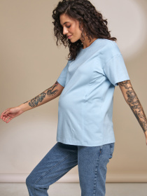 Футболка Yula mama Muse модель MuseNR-33.013BlueLightYLMMTSH Фото