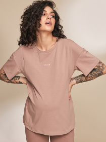 Футболка Yula mama Muse модель MuseNR-33.011CappuccinoYLMMTSH Фото