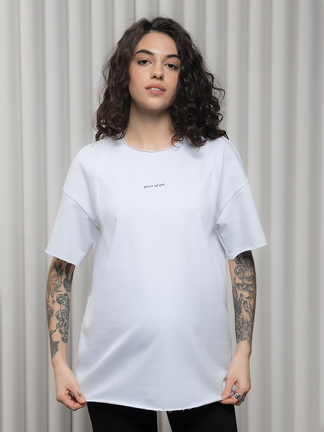 Футболка Yula mama Viva модель VivaNR-24.031WhiteYLMMTSH Фото