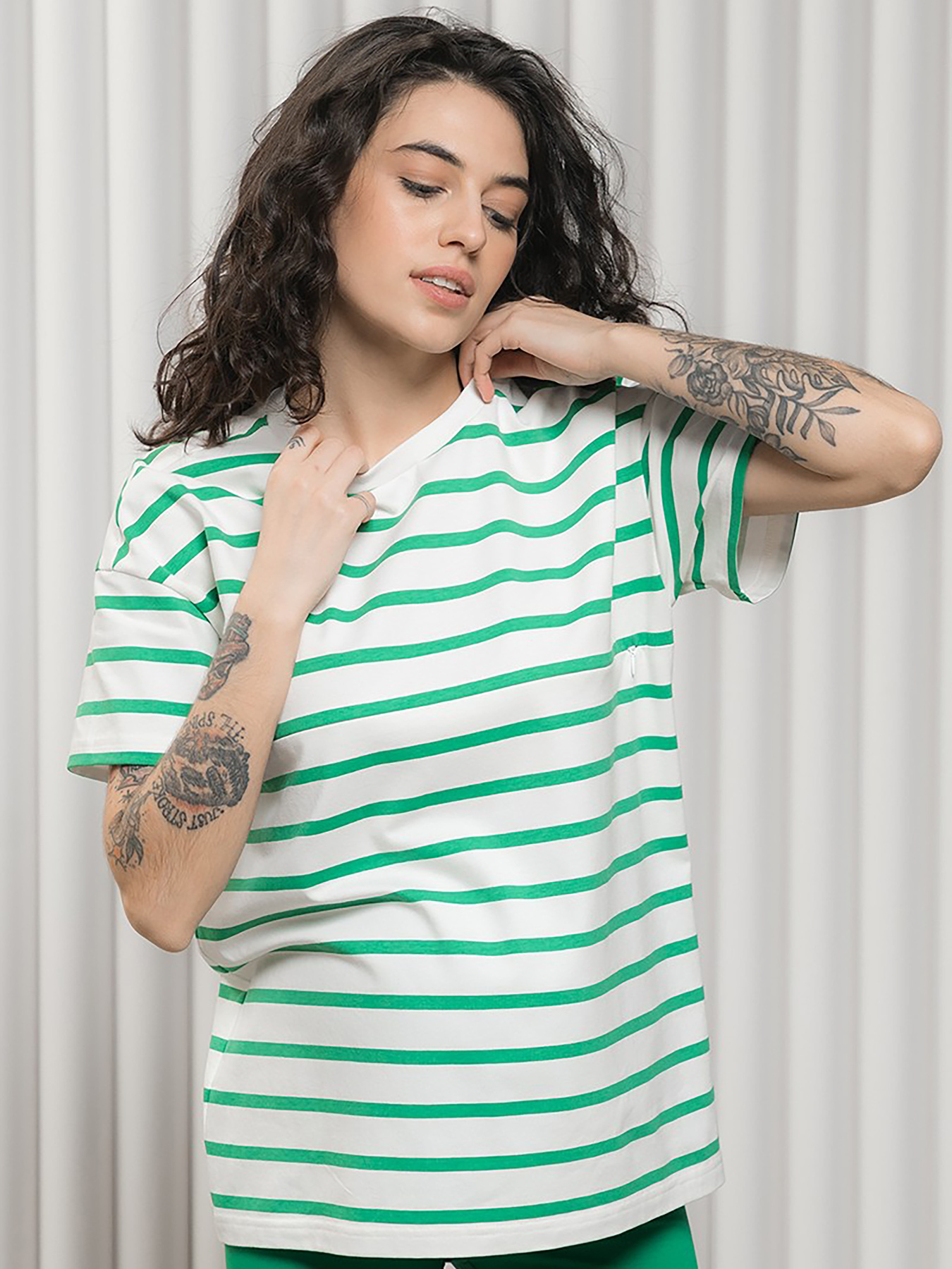 Футболка Yula mama Kirby модель KirbyNR-24.013GreenYLMMTSH Фото