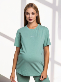 Футболка Yula mama Muse модель MuseNR-24.041GreenYLMMTSH Фото