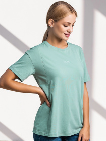 Футболка Yula mama Muse модель MuseNR-24.041GreenYLMMTSH Футболка Yula mama Muse модель MuseNR-24.041GreenYLMMTSH Фото