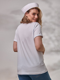 Футболка Yula mama Una модель UnaNR-24.052WhiteYLMMTSH Фото