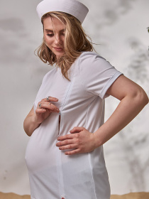 Футболка Yula mama Una модель UnaNR-24.052WhiteYLMMTSH Фото