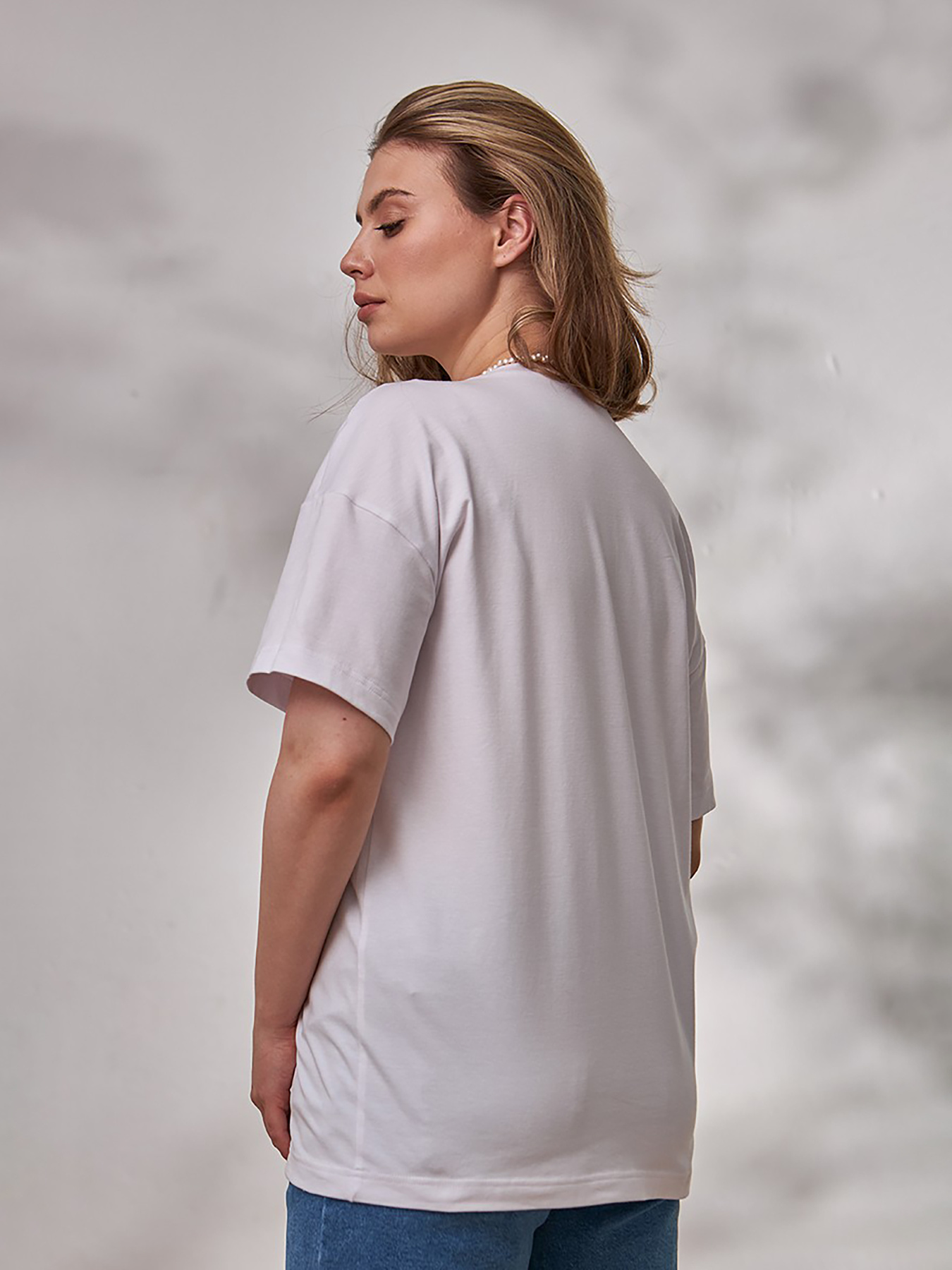 Футболка Yula mama Clouds модель CloudsNR-24.062WhiteYLMMTSH Фото