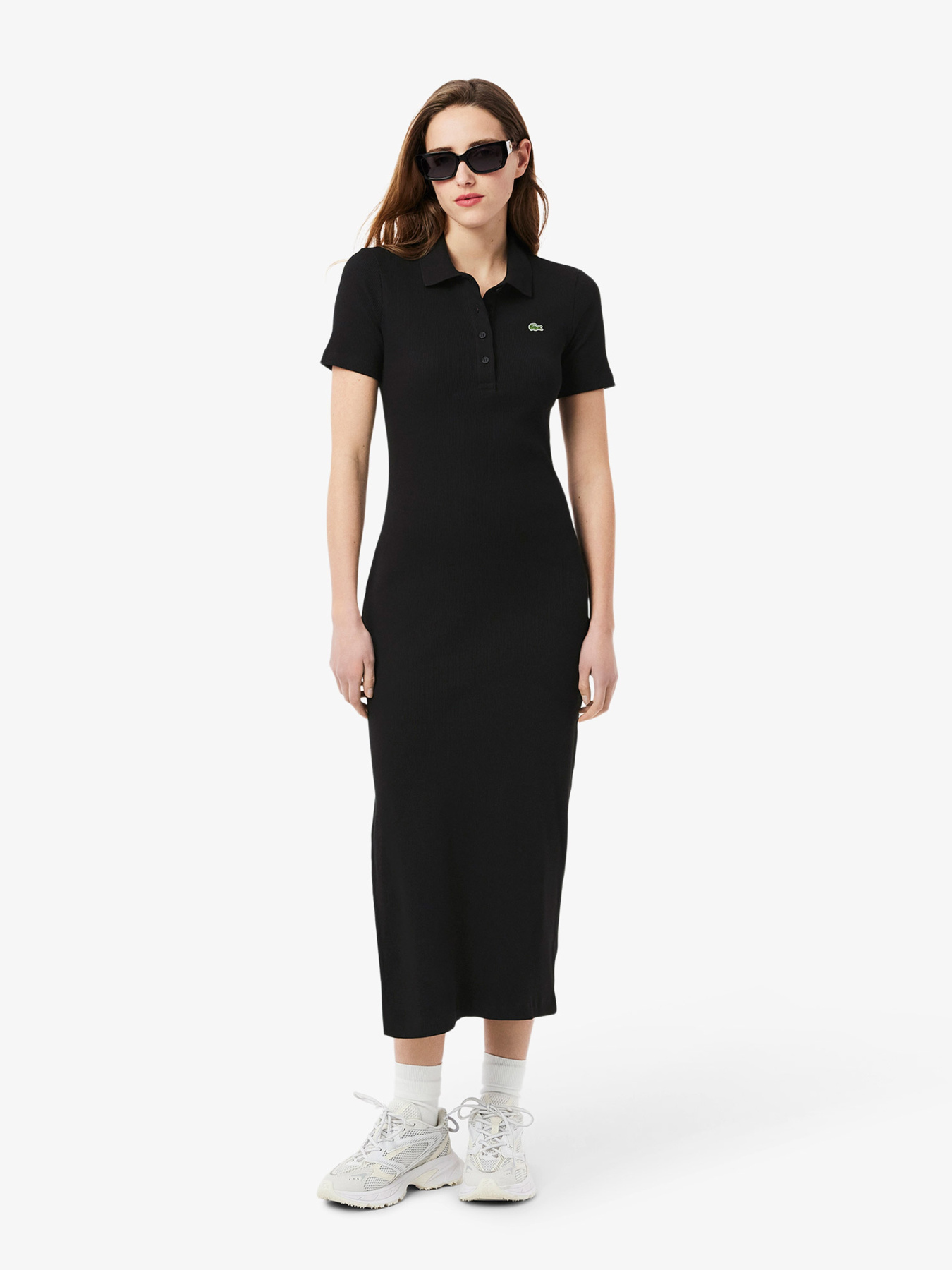 Платье миди Lacoste модель EF9622031 Фото