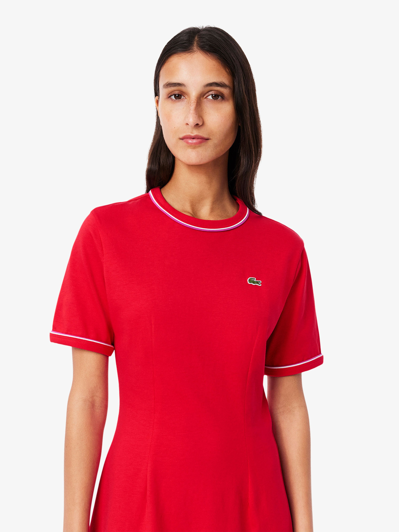 Сукня міді Lacoste модель EF9988CUI Фото